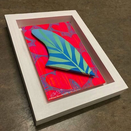 【Eduardo Bolioli エドゥアルド・ボリオリ】オリジナルフィンアート 『 Hibiscus』原画