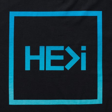 HE＞i（ヒー）Tシャツ GRADUAL TEE（ブラック）S
