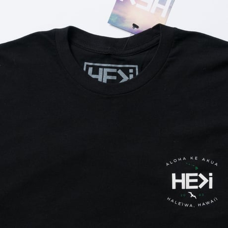 HE＞i（ヒー）Tシャツ GARAGE TEE（ブラック）S