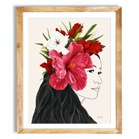 ALOHA DE MELE by JT OJERIO 『GEMS』《Matted Prints》
