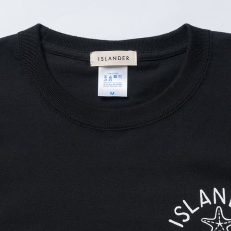 ISLANDER/アイランダー STARFISH & ARROW Tシャツ/ブラック