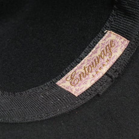 Entourage（アントラージュ）Original Mountain Hat 中折れハット/Black