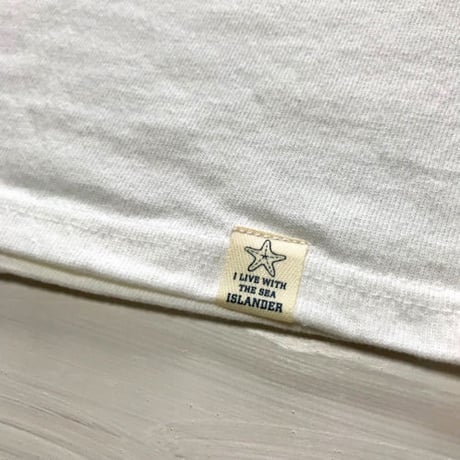 ISLANDER/アイランダー SURFビッグシルエットTシャツ（ホワイト）