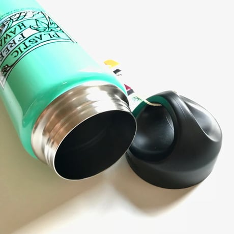 Heather Brown （ヘザーブラウン）× Plastic Free Hawaii Klean Kanteen 20oz（592ml） Insulated Turquoise Bottle