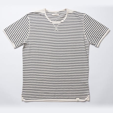 ISLANDER/アイランダー ボーダーTシャツ/ブラック