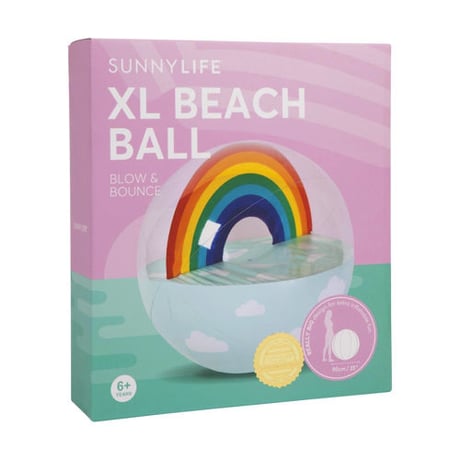 SUNNYLIFE（サニーライフ）レインボー/虹/浮き輪/BEACH BALL RAINBOW
