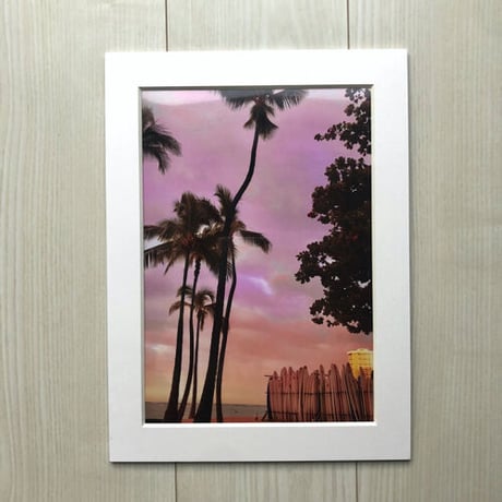 ISLANDER/アイランダーPhotography写真 『Coral Beach 』A4サイズ