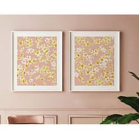 ALOHA DE MELE by JT OJERIO 『MELIA FALLS 1』《Matted Prints》額付き：Lサイズ