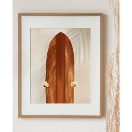 ALOHA DE MELE by JT OJERIO 『MINI MELIA ALAIA』《Matted Prints》