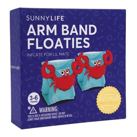 SUNNYLIFE（サニーライフ）アームバンドクラビー/カニ/浮き輪/KIDS FLOAT BANDS CRABBY