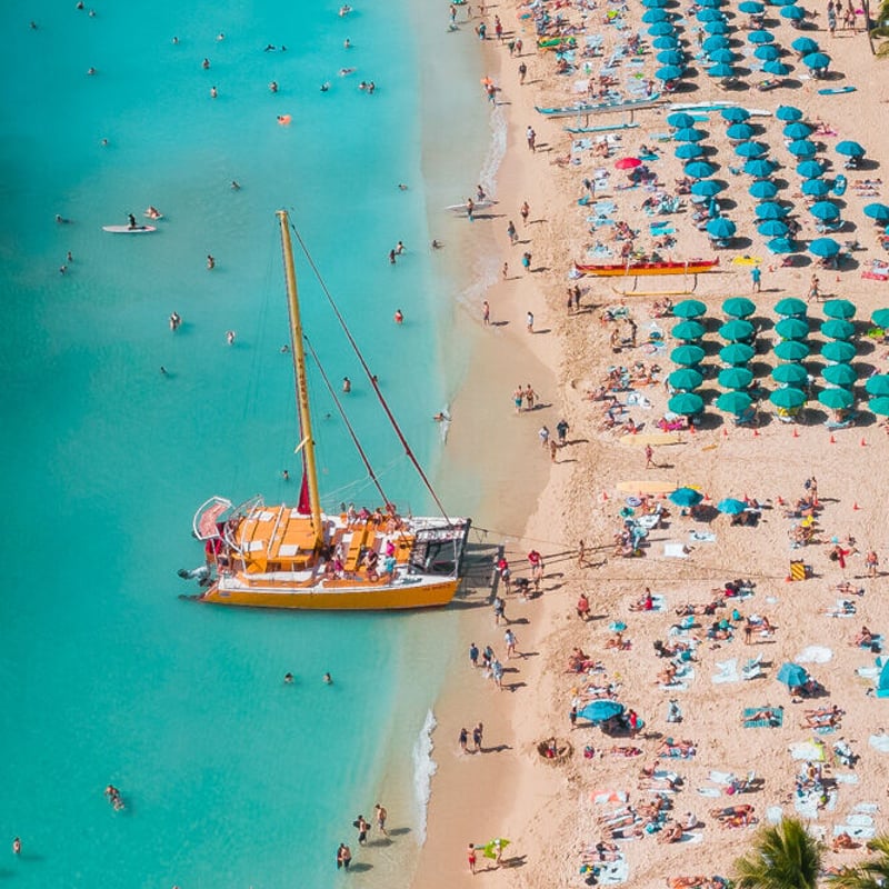 Jess Loiterton × ISLANDER Hawaiian Metal Print