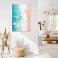 Jess Loiterton × ISLANDER Hawaiian Metal Print Art『Beached Out Blues』