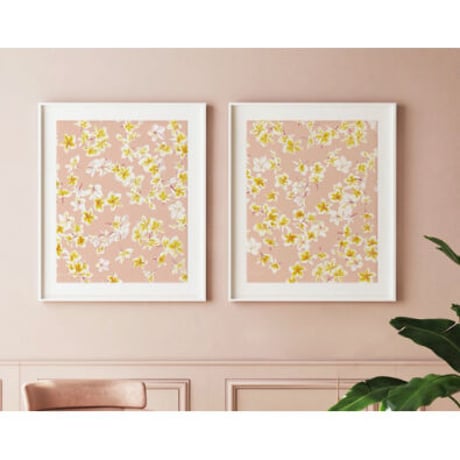 ALOHA DE MELE by JT OJERIO 『MELIA FALLS 1』《Matted Prints》