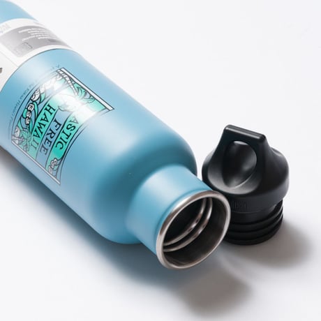 Heather Brown × Plastic Free Hawaii Klean Kanteen 20oz（592ml）Classic Vacuum Insulated with Loop Cap