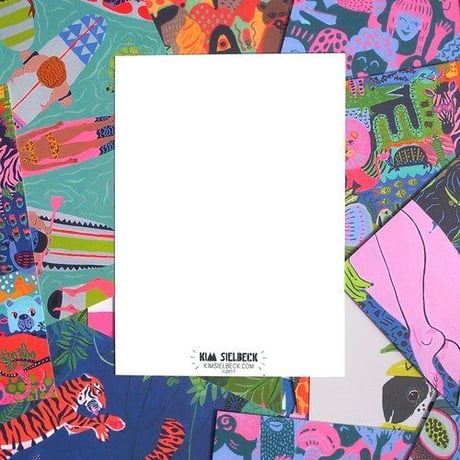 【Kim Sielbeck キム・シルベック】ポストカード5枚セット Island Pack 5×7