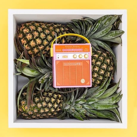 SUNNYLIFE（サニーライフ）BEACH SOUNDS/ビーチステレオスピーカー/RETRO SOUNDS/BLOSSOM PINK
