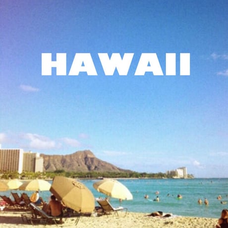 ISLANDER/アイランダーPhotography写真 『HAWAII 』A4サイズ