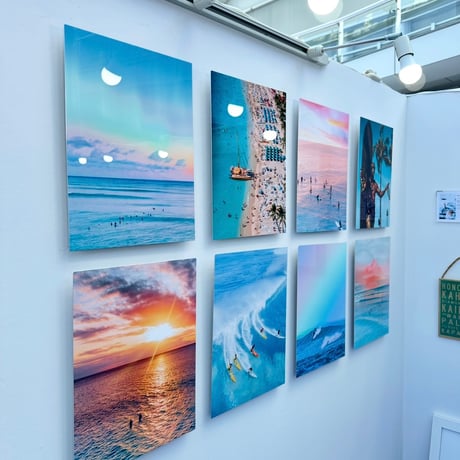 Jess Loiterton × ISLANDER Hawaiian Metal Print Art『Waiks 2.0』