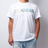 ISLANDER/アイランダー PALM TREE PHOTO Tシャツ/ホワイト