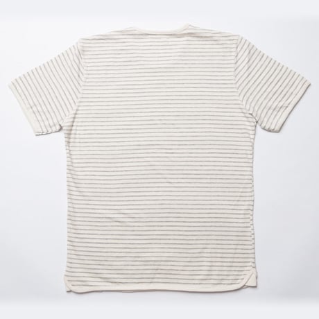 ISLANDER/アイランダー ボーダーTシャツ/グレー