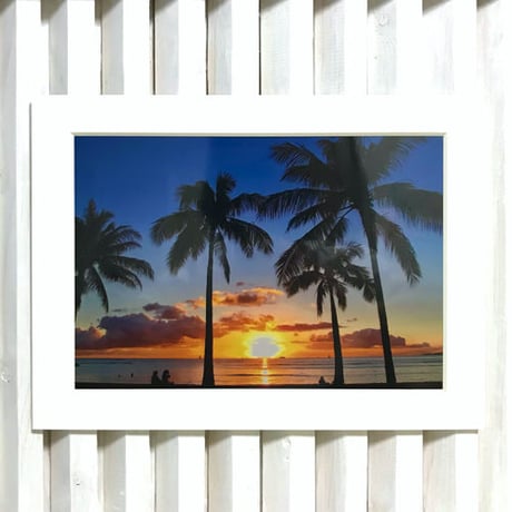 ISLANDER/アイランダーPhotography写真 『Sunset Glow 』A4サイズ