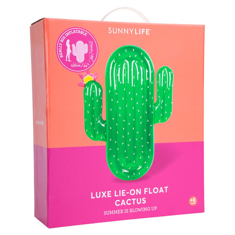 SUNNYLIFE（サニーライフ）サボテンボート/浮き輪/LUXE LIE-ON FLOAT CACTUS