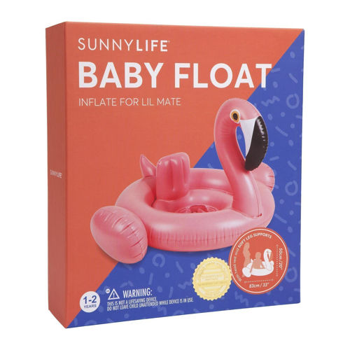 SUNNYLIFE（サニーライフ）ベイビー用フラミンゴフロート/浮き輪/BABY FLOAT FLAMINGO