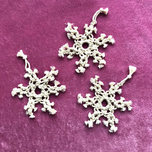 NO．431『マクラメ・クリスマスガーランド・タペストリー』 NO．431