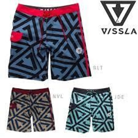 VISSLA（ヴィスラ）Foundation Boardshorts/ファウンデーション ボードショーツ/水着/JDE