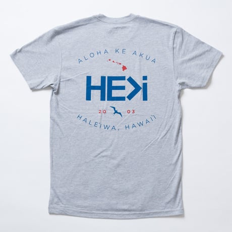 HE＞i（ヒー）Tシャツ GARAGE TEE（ヘザーグレー）S