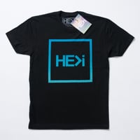 HE＞i（ヒー）Tシャツ GRADUAL TEE（ブラック）S