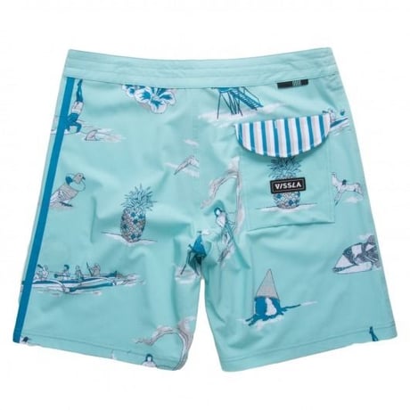 VISSLA（ヴィスラ）Hellbent for Hawaii Boardshorts/ヘルベント フォー ハワイ ボードショーツ/水着/JDE