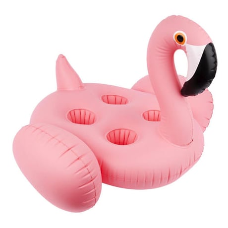 SUNNYLIFE（サニーライフ）フラミンゴドリンクホルダー/浮き輪/INFLATABLE DRINK HOLDER FLAMINGO