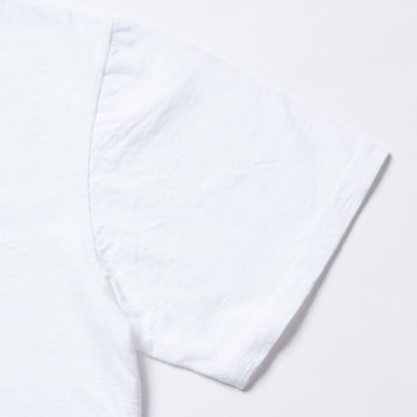 ISLANDER/アイランダー 刺繍ポケット ビッグシルエット Tシャツ/ホワイト
