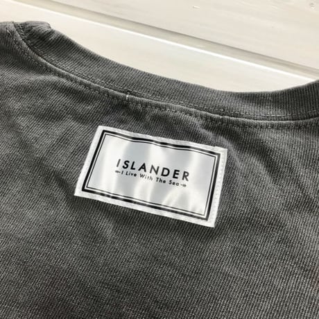 ISLANDER/アイランダー SURFビッグシルエットTシャツ（ダークグレー）