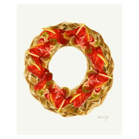 ALOHA DE MELE by JT OJERIO 『PĀPALE - ANTHURIUM』《Matted Prints》