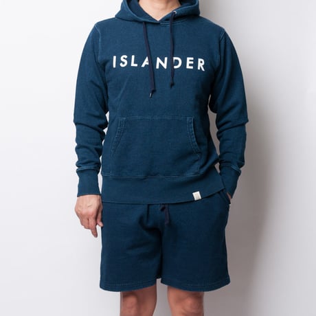 ISLANDER/アイランダー デニムスウェットインディゴショーツ