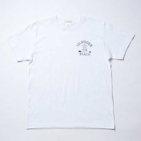 ISLANDER/アイランダー STARFISH & ARROW Tシャツ/ホワイト