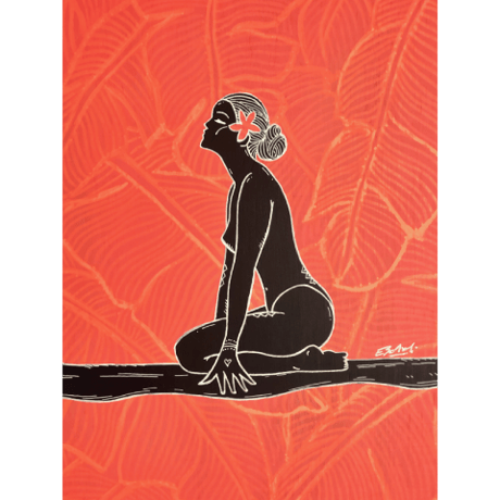 【Eduardo Bolioli エドゥアルド・ボリオリ】マットプリントアート 『Josie』11×14（直筆サイン入り）