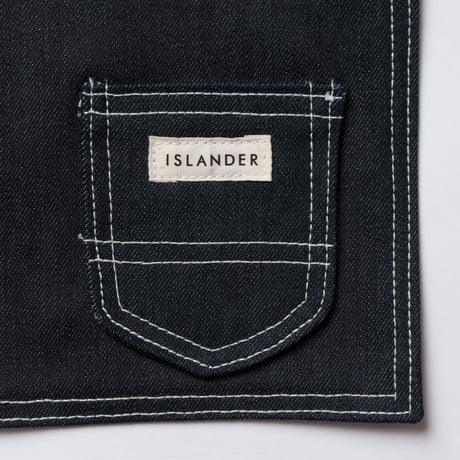 ISLANDER（アイランダー）オリジナルデニムランチョンマット/プレイスマット（ブラック）