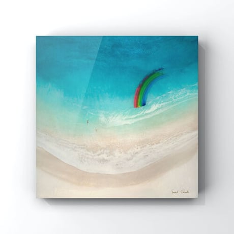 【Sarah Caudle / サラカードル】Aloha《Open Edition Resin Prints on Metal》36×36inch
