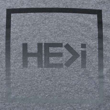HE＞i（ヒー）Tシャツ GRADUAL TEE（プレミアムヘザーグレー）S