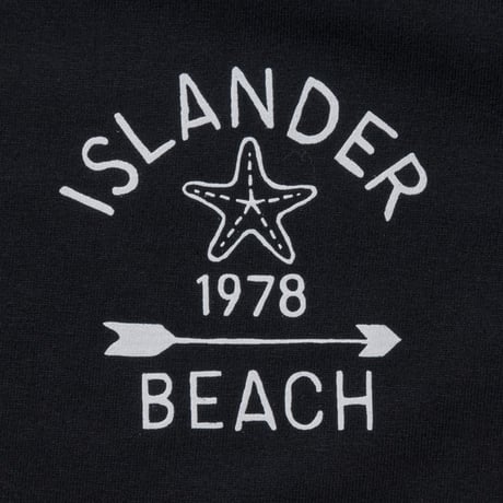 ISLANDER/アイランダー STARFISH & ARROW Tシャツ/ブラック