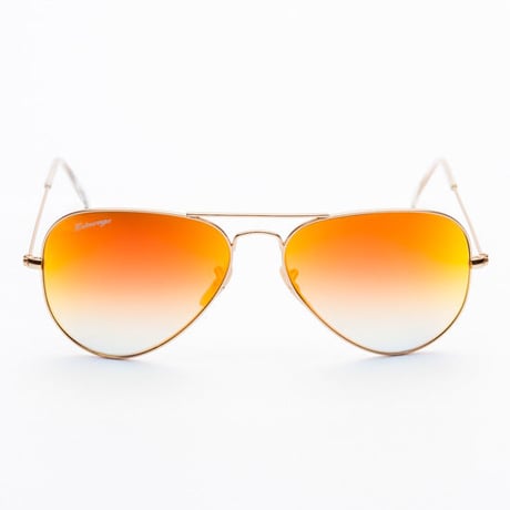 Entourage（アントラージュ）Teardrop Mirror Sunglasses サングラス/Orange
