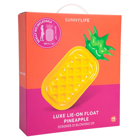 SUNNYLIFE（サニーライフ）パイナップルボート/浮き輪/LUXE LIE-ON FLOAT PINEAPPLE