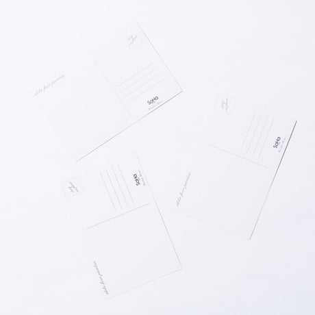 SoHa LIVING/パイナップルポストカード3枚セット/絵葉書