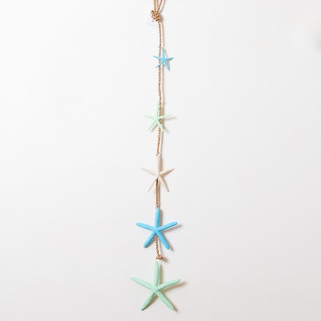 SoHa LIVING/Blue Starfish Garland Strand/スターフィッシュ壁掛けオーナメント