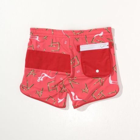 GUACAMOLE（ガカモレ）CIGAR PINOKI MENS SHORTS/水着/RED