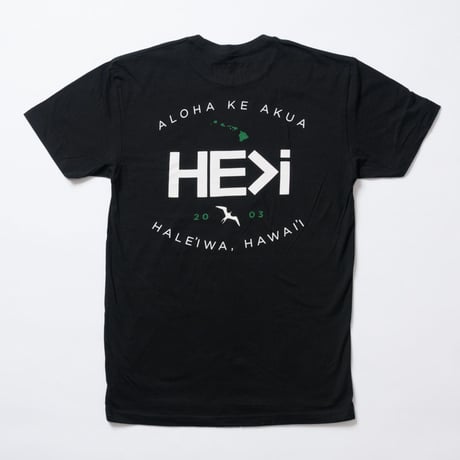 HE＞i（ヒー）Tシャツ GARAGE TEE（ブラック）S