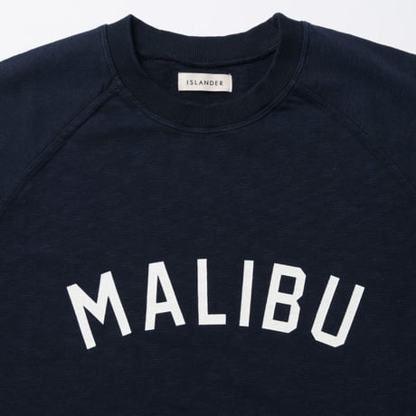 ISLANDER/アイランダー MALIBU SWEAT BIG TEE/マリブスウェットビッグシルエットTシャツ（ネイビー）